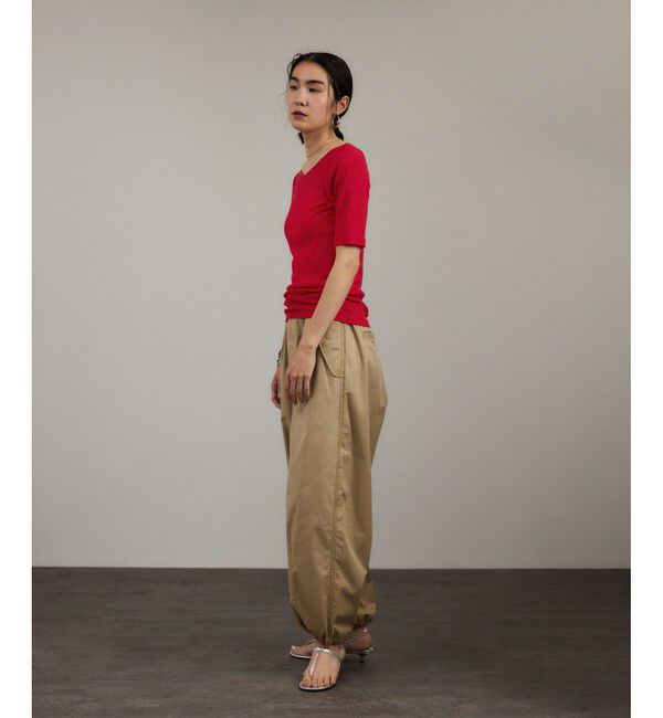 SALON adam et rope'「nu=layerジェントルVネックシアーTシャツ」|Tシャツ・カットソー|