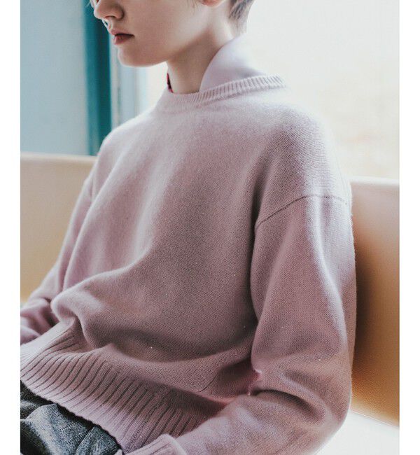 ROPE「スーパーファインメリノウールスパンコールニット」|ニット・セーター|