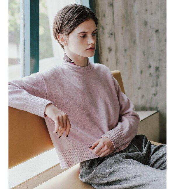 ROPE「スーパーファインメリノウールスパンコールニット」|ニット・セーター|