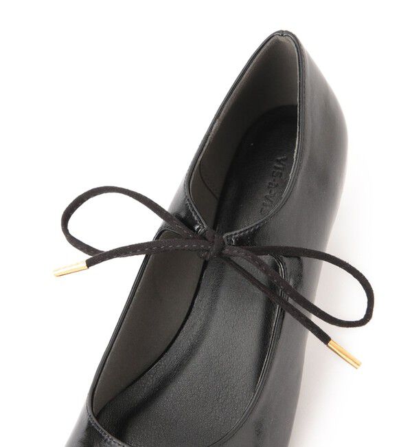 VIS「リボンヒールパンプス」|パンプス|