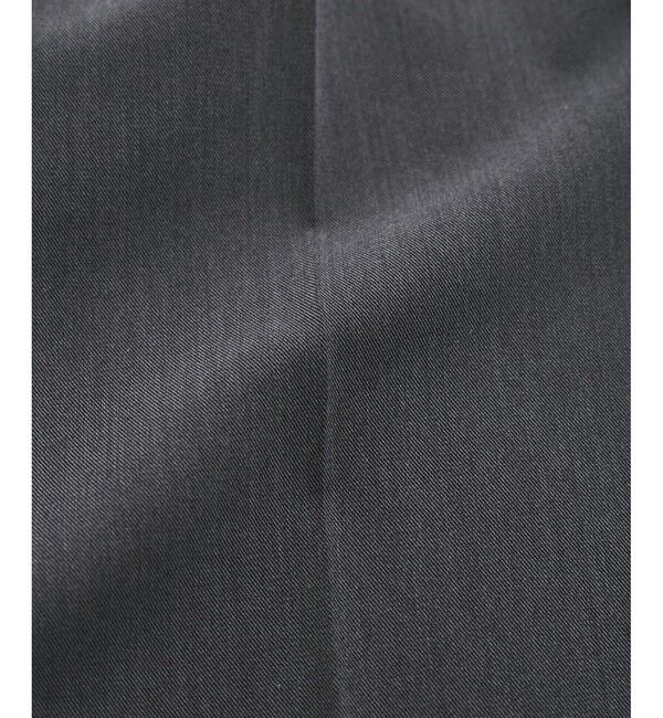 VIS「太ベルトディテールストレートスラックスパンツ」|スラックス|