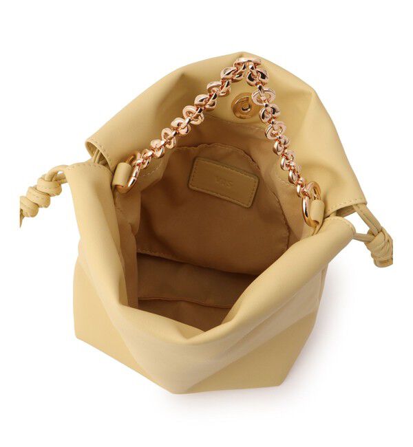 VIS「チェーンハンドル2WAY巾着バッグ」|ハンドバッグ|