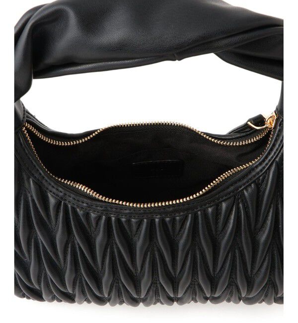 VIS「【2WAY】ねじりハンドルキルティングバッグ」|ハンドバッグ|