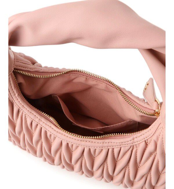 VIS「【2WAY】ねじりハンドルキルティングバッグ」|ハンドバッグ|