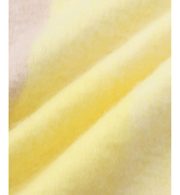 VIS「ふわふわフリンジチェックマフラー/静電気防止」|マフラー|