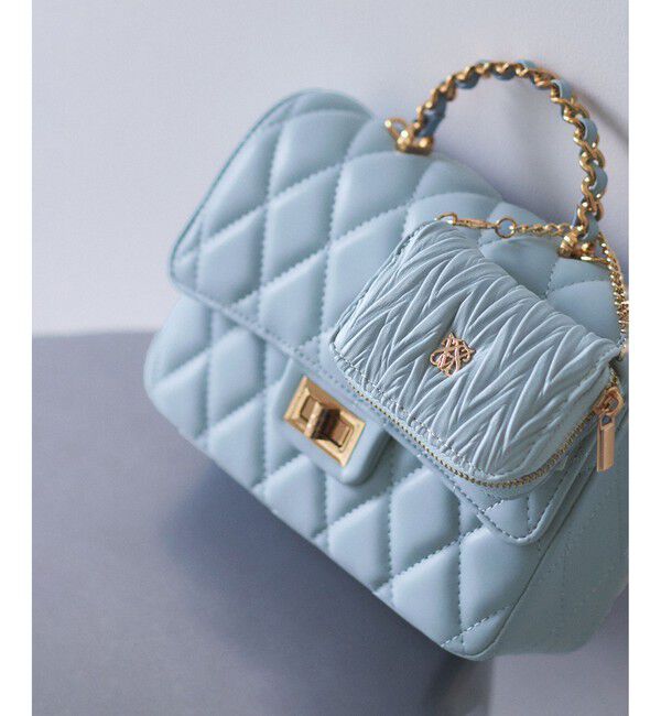 VIS「チェーンハンドルキルティングショルダーバッグ/2WAY・一部WEB限定カラー」|ショルダー・メッセンジャー|