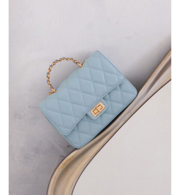 VIS「チェーンハンドルキルティングショルダーバッグ/2WAY・一部WEB限定カラー」|ショルダー・メッセンジャー|