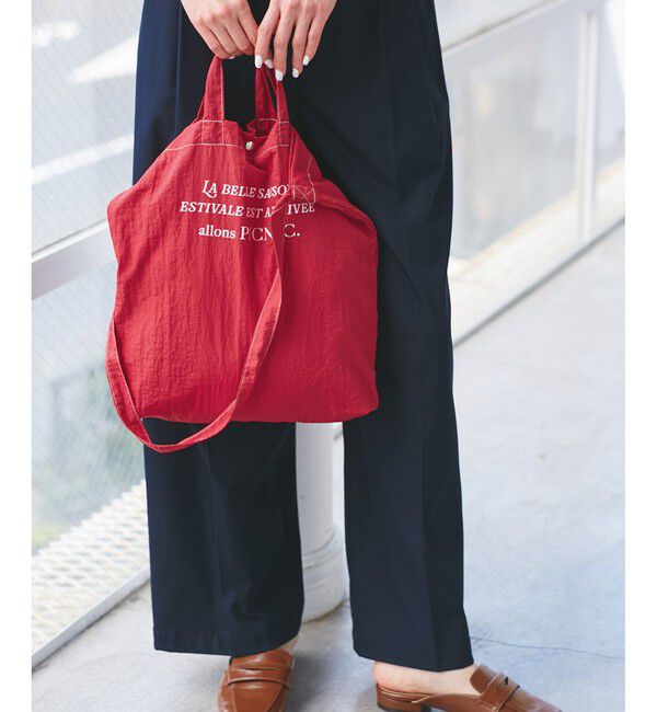 ROPE PICNIC PASSAGE「【A4対応・撥水】 2WAYマルシェトートバッグ」|トートバッグ|