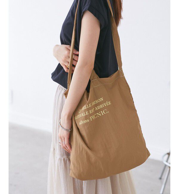ROPE PICNIC PASSAGE「【A4対応・撥水】 2WAYマルシェトートバッグ」|トートバッグ|