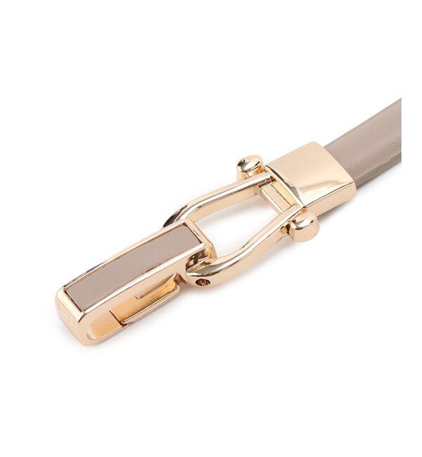 ROPE PICNIC PASSAGE「10mmスムースくるみビットバックルスライドベルト」|ベルト|