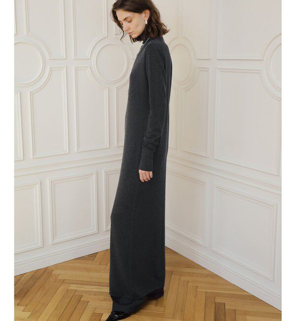 ADAM ET ROPE'「【EMOELLE】ソモウニットワンピース」|ワンピース|