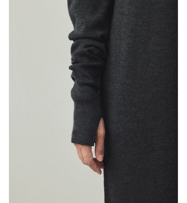 ADAM ET ROPE'「【EMOELLE】ソモウニットワンピース」|ワンピース|