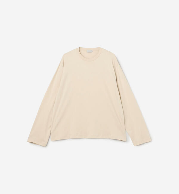 handvaerk「handvaerk | コットン クルーネック長袖Tシャツ MEN」|Tシャツ・カットソー|