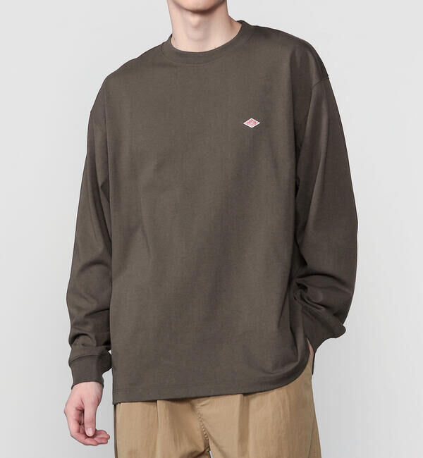 DANTON「DANTON | クルーネック 長袖Tシャツ MEN」|Tシャツ・カットソー|