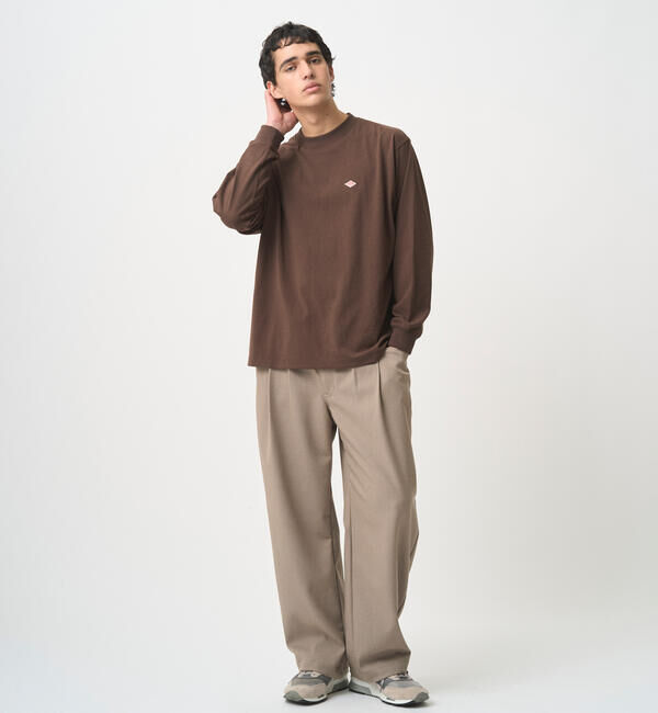 DANTON「DANTON | クルーネック 長袖Tシャツ MEN」|Tシャツ・カットソー|
