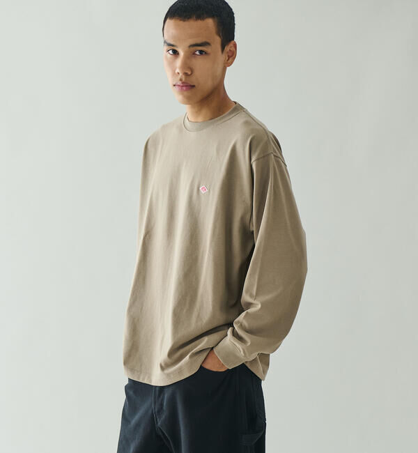 DANTON「DANTON | クルーネック 長袖Tシャツ MEN」|Tシャツ・カットソー|