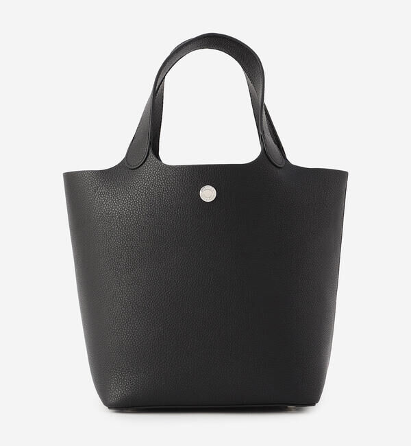 ORCIVAL「ORCIVAL | ダブルフェイス レザーハンドバッグ」|トートバッグ|BLACK