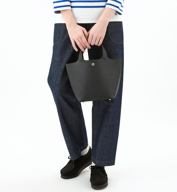 ORCIVAL「ORCIVAL | ダブルフェイス レザーハンドバッグ」|トートバッグ|