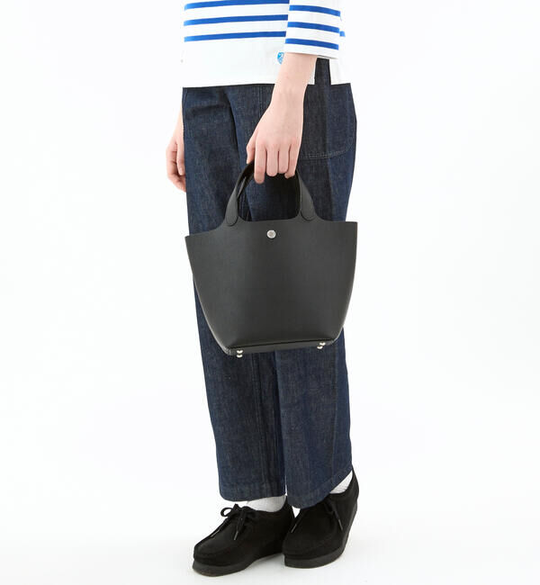 ORCIVAL「ORCIVAL | ダブルフェイス レザーハンドバッグ」|トートバッグ|