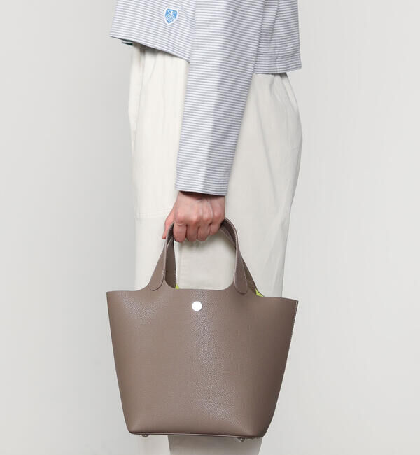 ORCIVAL「ORCIVAL | ダブルフェイス レザーハンドバッグ」|トートバッグ|