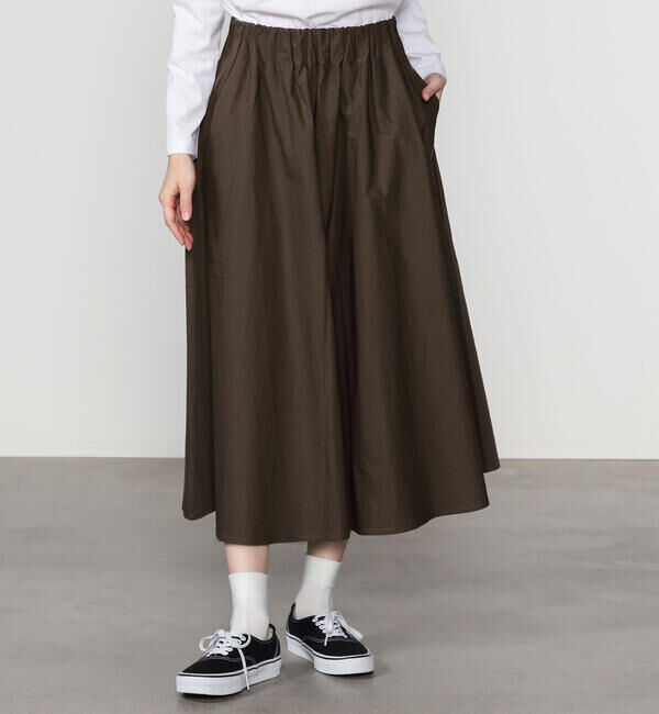 ORCIVAL「ORCIVAL | ウエストギャザースカート WOMEN」|スカート|