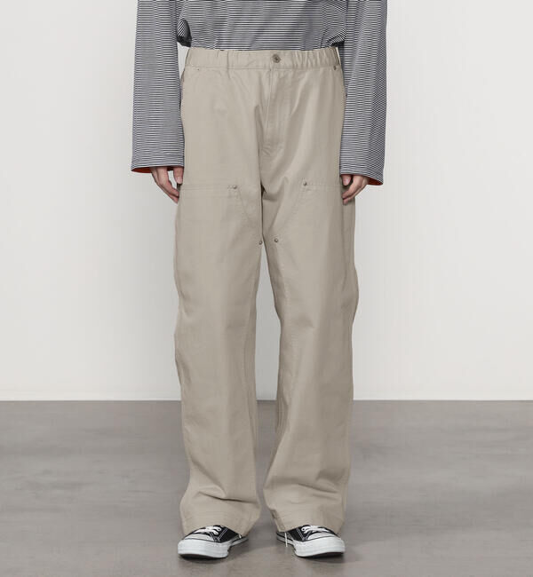 ORCIVAL「ORCIVAL | コットンカツラギ ダブルニーイージーパンツ MEN」|チノ|