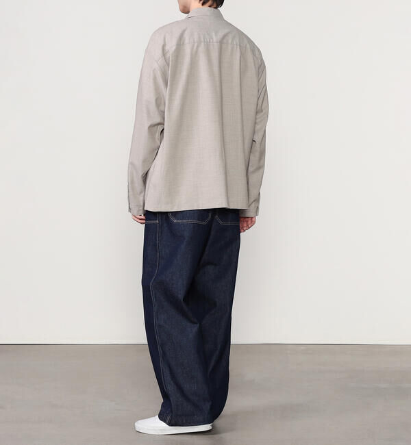 ORCIVAL「ORCIVAL | 3ボタンシャツジャケット MEN」|シャツ・ブラウス|