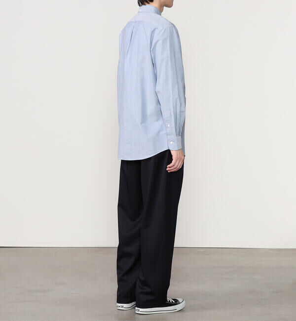 GYMPHLEX「Gymphlex | オックスフォード 長袖ボタンダウンシャツ SOLID MEN」|シャツ・ブラウス|