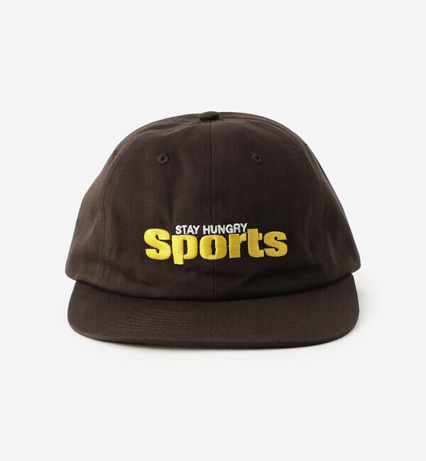  「STAY HUNGRY | BLOCK 90&lsquo;s コットン 6Pキャップ」|キャップ・キャスケット|