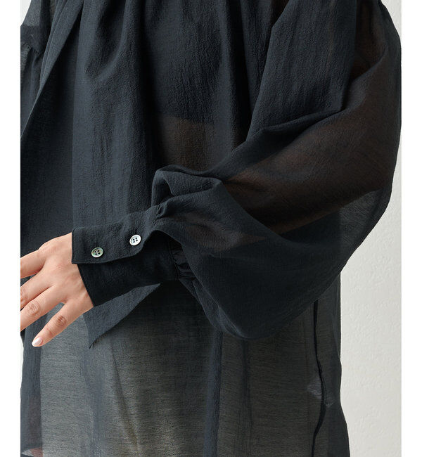  「オーガンザボウブラウス」|シャツ・ブラウス|