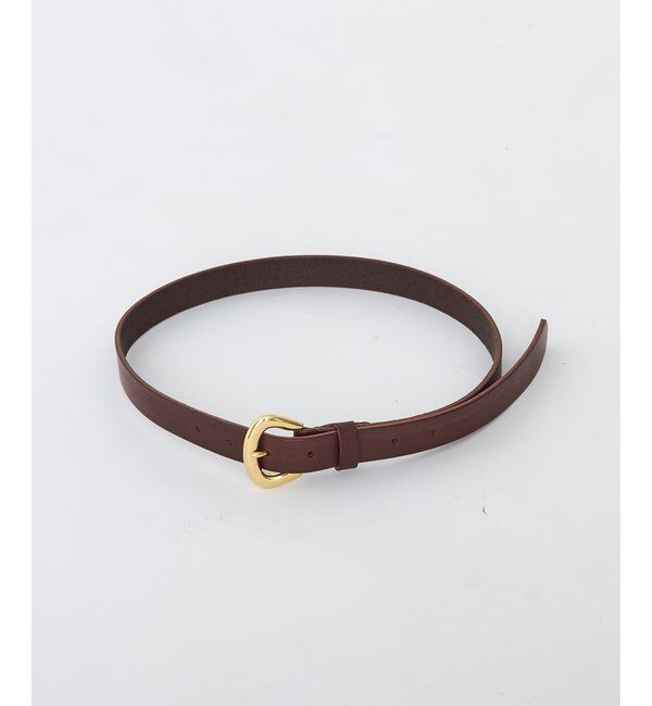  「【THE PAUSE】ワイドバックル細ベルト」|ベルト|