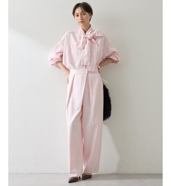  「ラップデニムパンツ」|デニム|