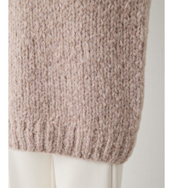  「ハンドニットVプルオーバー」|ニット・セーター|