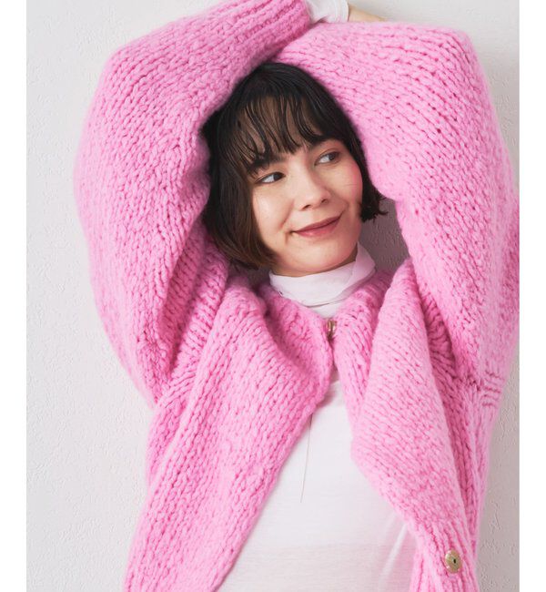  「ハンドニットカーディガン」|ニット・セーター|