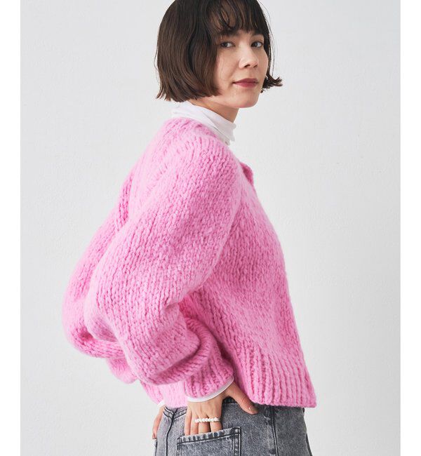  「ハンドニットカーディガン」|ニット・セーター|