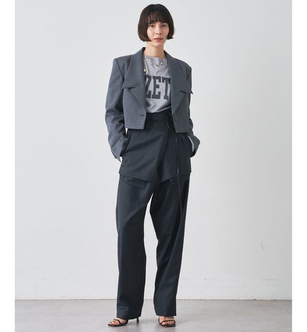  「ウールギャバテーラージャケット」|テーラードジャケット|