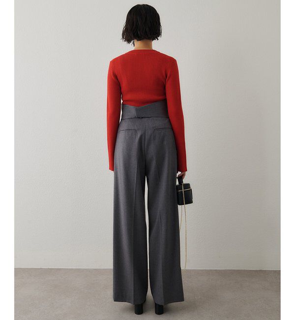  「リブニットカーディガン」|ニット・セーター|