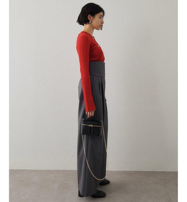  「リブニットカーディガン」|ニット・セーター|