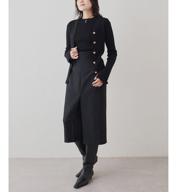  「リブニットカーディガン」|ニット・セーター|