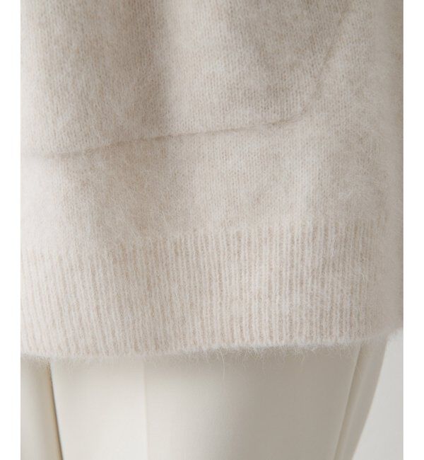 THE PAUSE「【THE PAUSE】ファーニットフーディープルオーバー」|ニット・セーター|