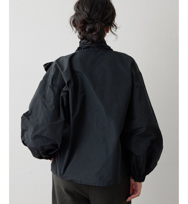  「メモリータフタボウブラウス」|シャツ・ブラウス|