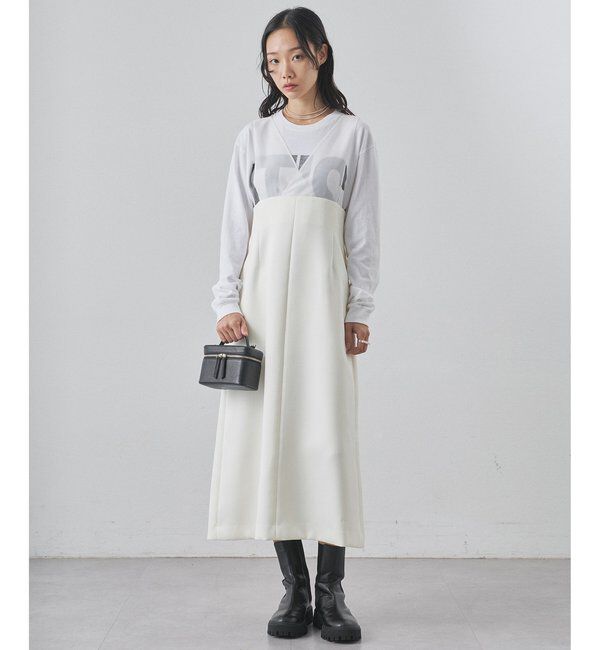  「ダブルサテンワンピース」|ワンピース|