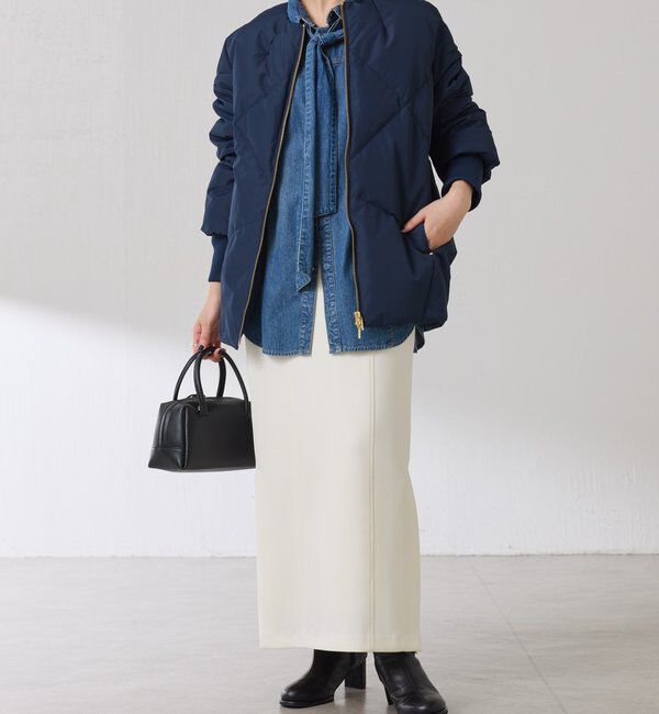  「ノーカラーダウンコート」|その他|