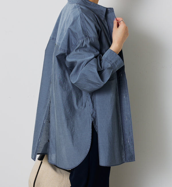  「シアーデニムシャツ」|シャツ・ブラウス|