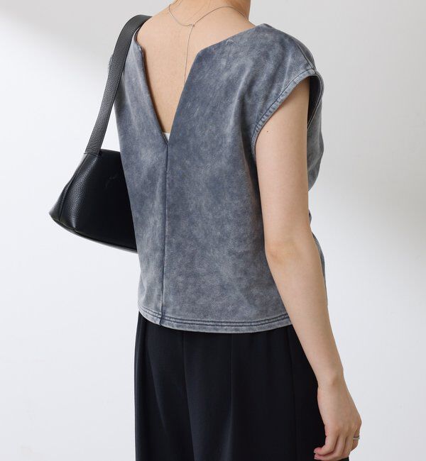  「Q.anos ツイストタンクトップ」|Tシャツ・カットソー|