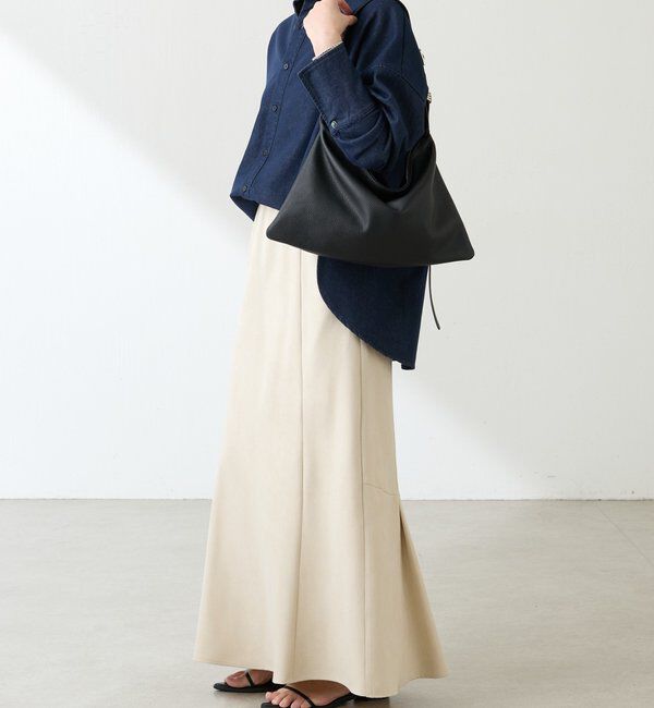  「Q.anos デニムシャツジャケット」|シャツ・ブラウス|