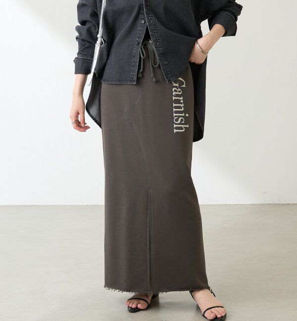  「スウェットロゴスカート」|スカート|