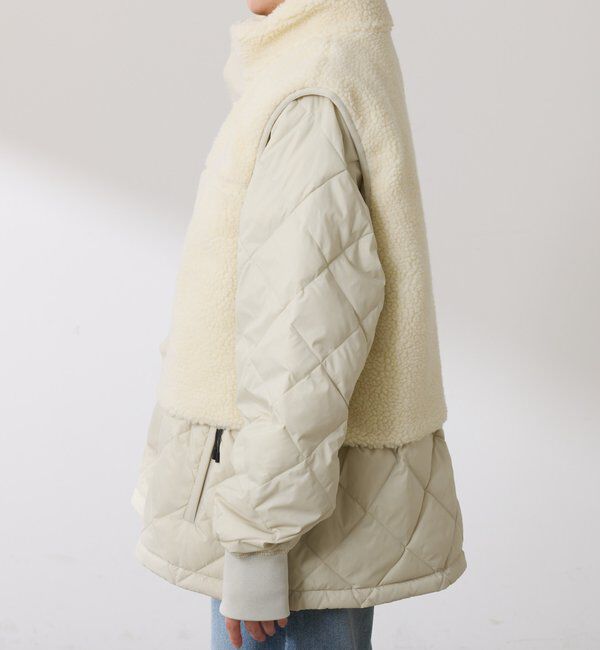  「【TAION別注アイテム/洗えるコート】レイヤードダウンジャケット」|その他|
