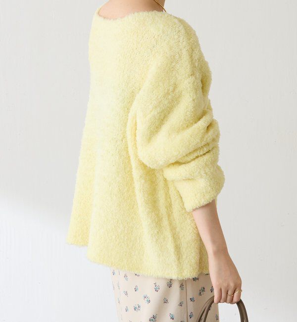  「【マルチに着れる】ウールブレンドモールオーバーニット」|ニット・セーター|