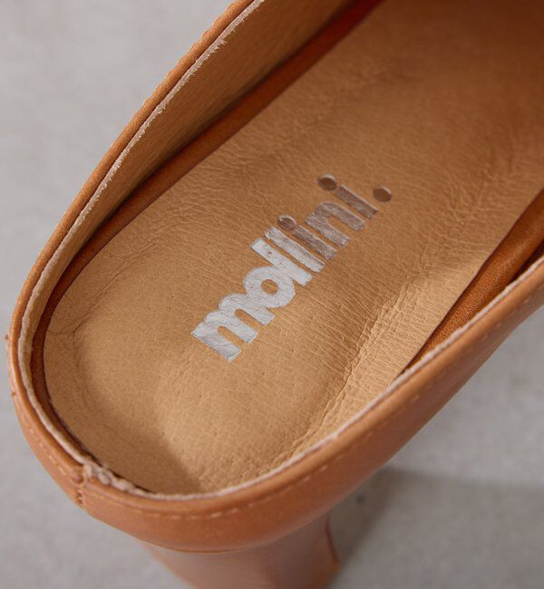  「【Mollini/モリーニ】レザーミュールスリッポン」|サンダル|